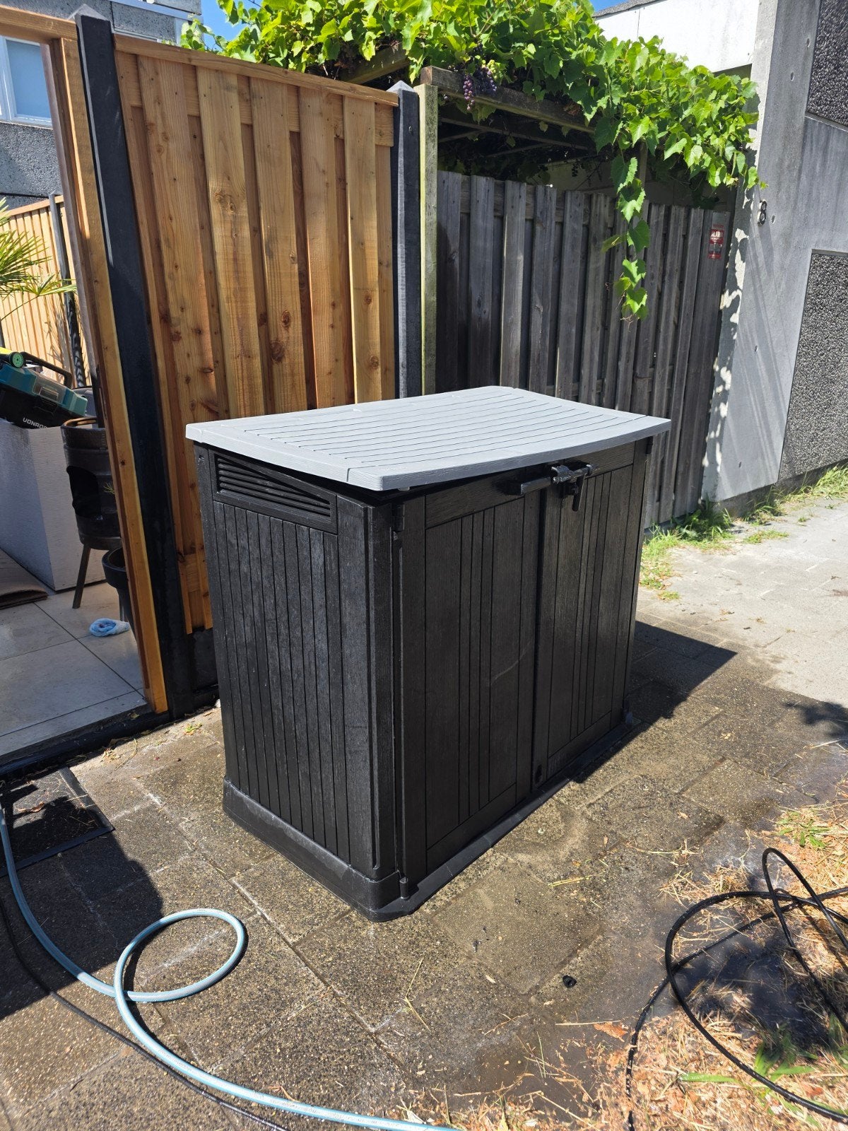 Kussenbox voor de tuin - Kunststof opbergbox, Ophalen, Zo goed als nieuw, Kunststof, Overige typen