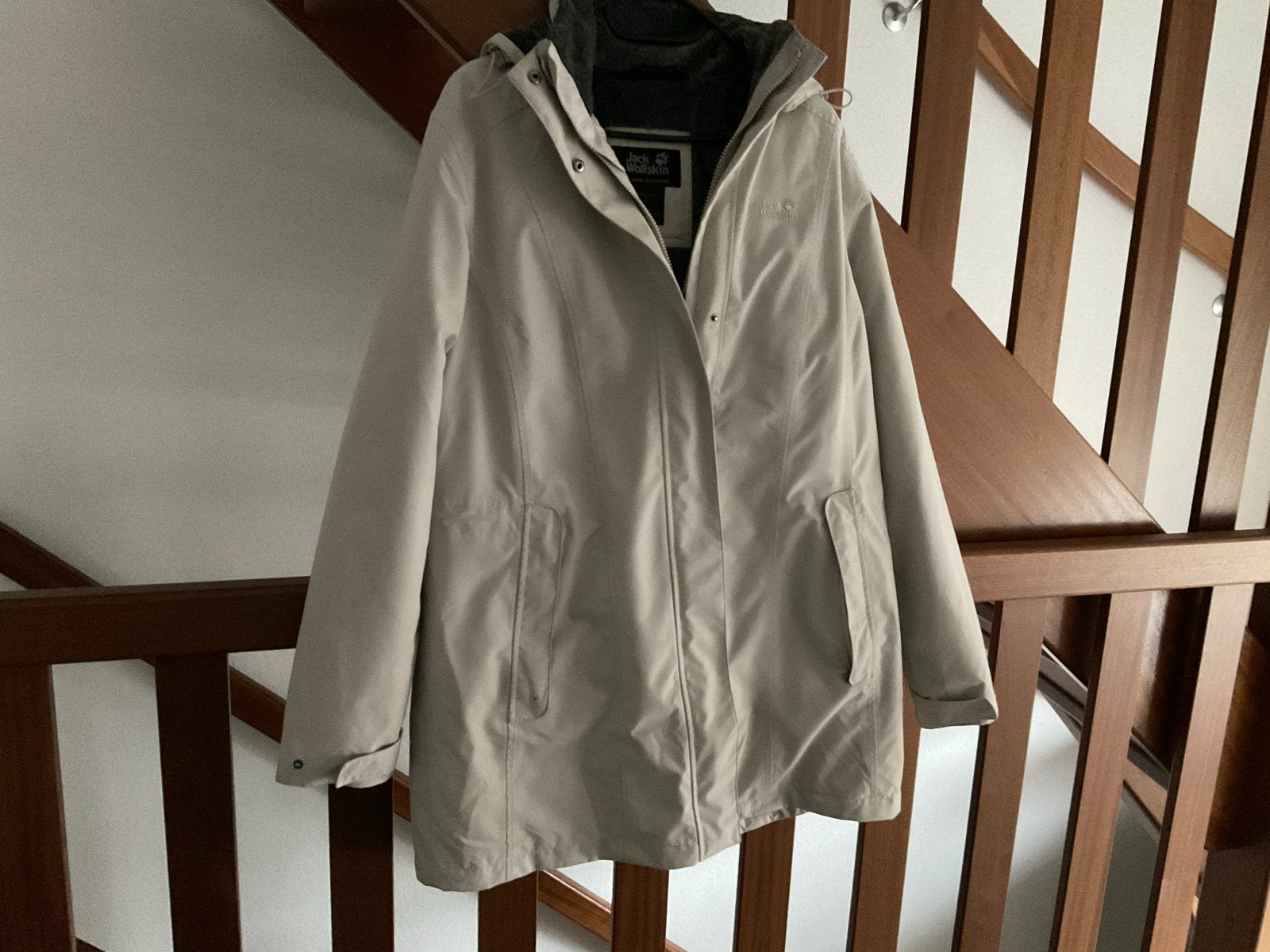 Jack Wolfskin Dames Jas - Beige- Maat XL., Kleding | Dames, Ophalen of Verzenden, Zo goed als nieuw, Maat 46/48 (XL) of groter