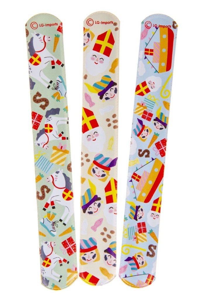 PARTIJ SINTERKLAAS KLAPARMBAND, Diversen, ., Nieuw, Ophalen of Verzenden, .