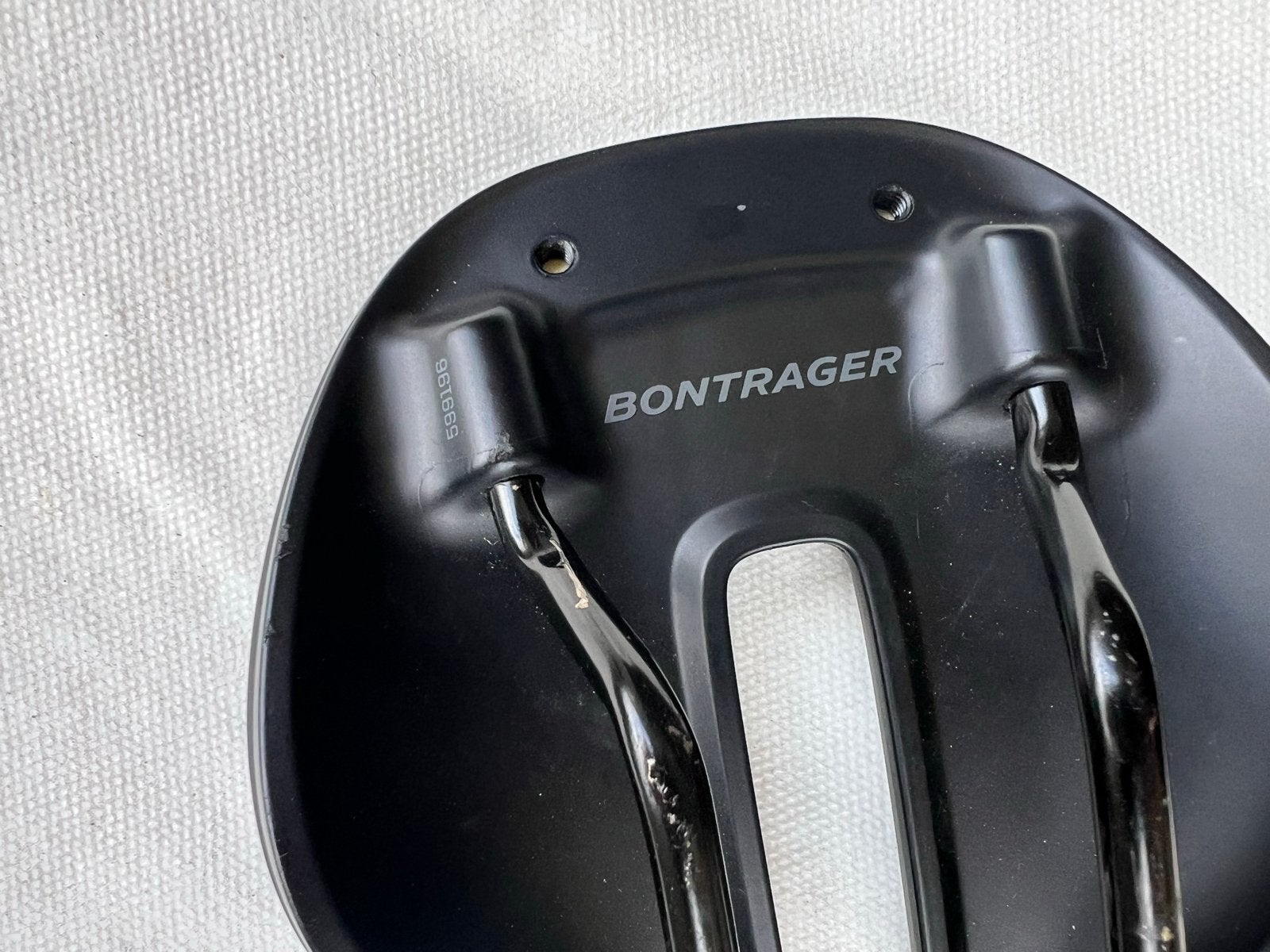 Bontrager Racefiets Zadel - Zo goed als nieuw, Fietsen en Brommers, Fietsonderdelen, Kunststof, Ophalen of Verzenden, Zo goed als nieuw