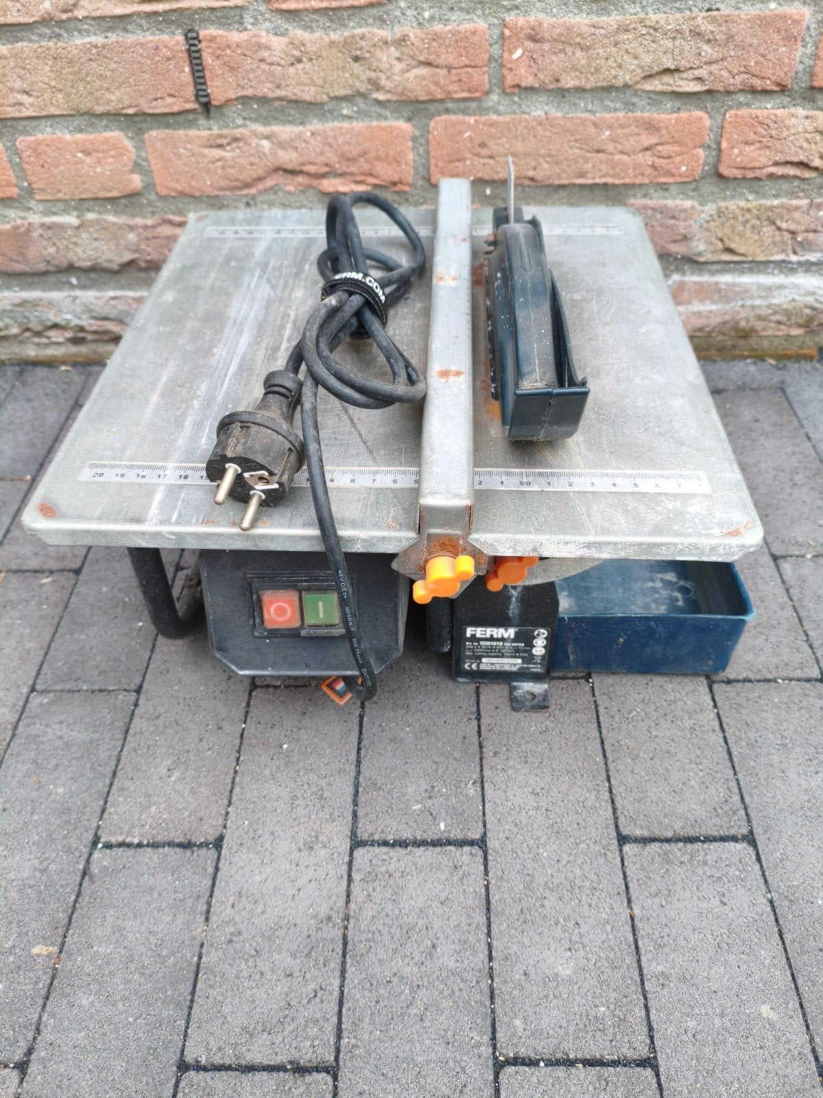FERM TCM1010 Tegelsnijder / water gekoeld, Topcraft/FERM, Gebruikt, Overige typen, 600 tot 1200 watt