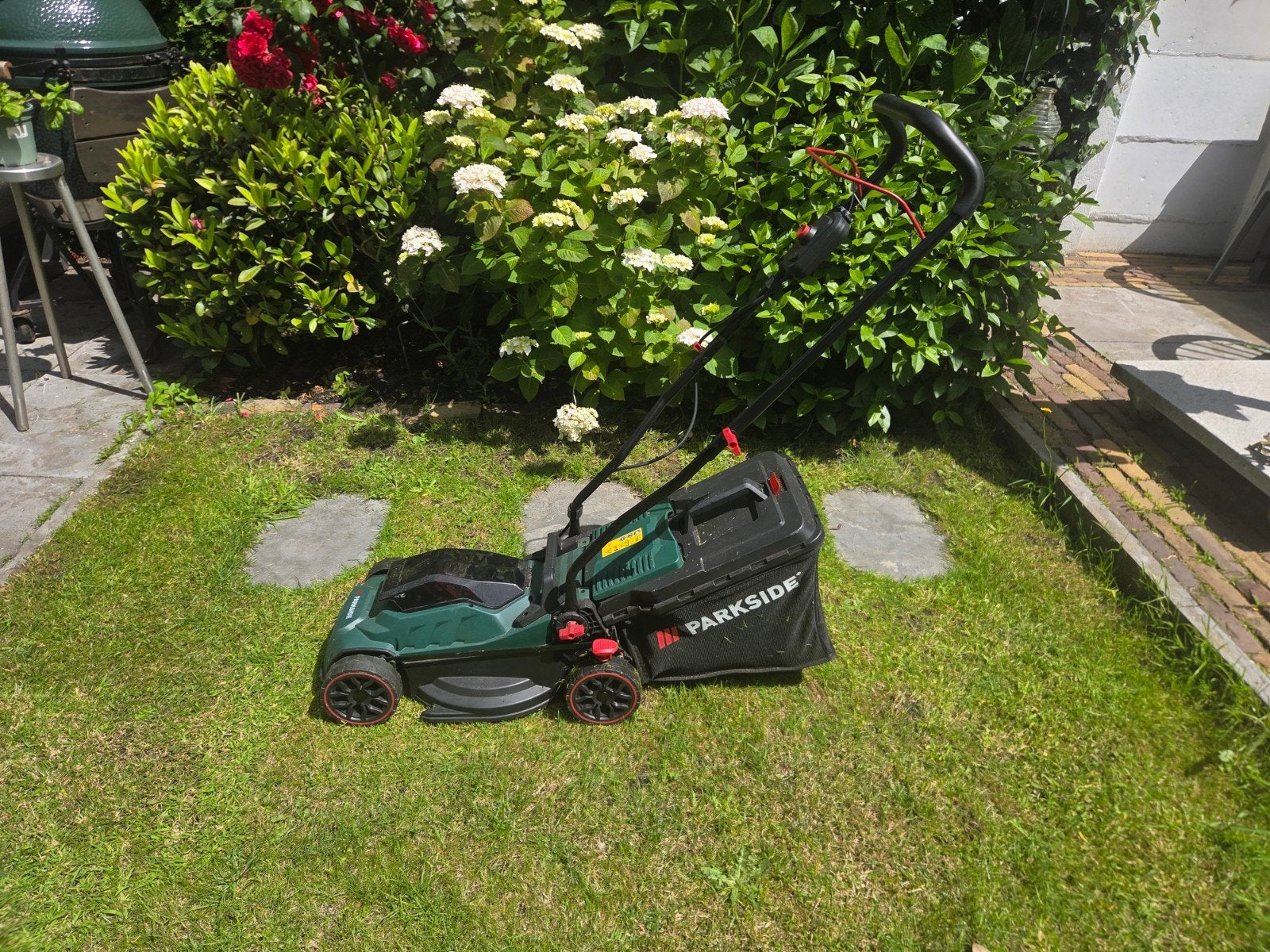 Parkside accugrasmaaier 20volt, Ophalen, Zo goed als nieuw