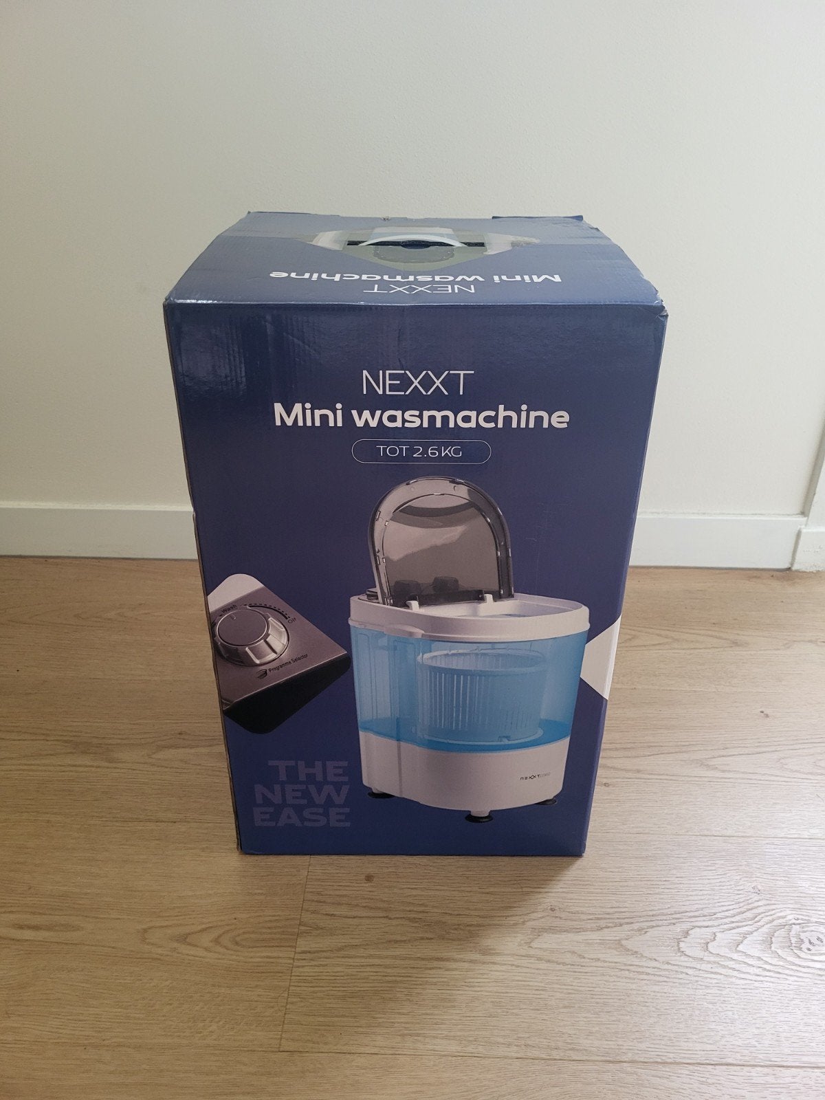 Nexxt Mini Wasmachine - Compact en Draagbaar, Witgoed en Apparatuur, Wasmachines, Nieuw, Bovenlader, Minder dan 4 kg, Minder dan 85 cm