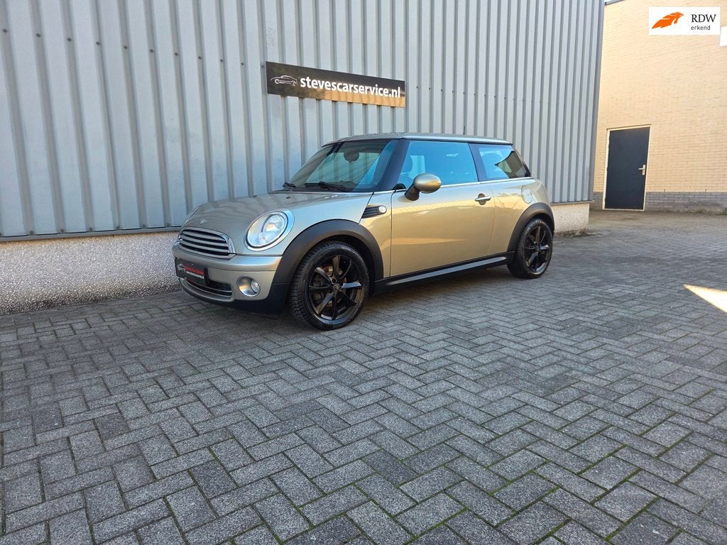 Mini 3-Deurs 1.6 Cooper airco Google car play onderhouds boe, Auto's, Voorwielaandrijving, Stof, Gebruikt, 4 cilinders