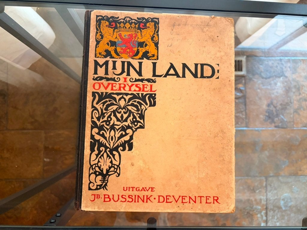 Zeldzaam Antiek Plaatjesalbum "Mijn Land I - Overijsel", Ophalen