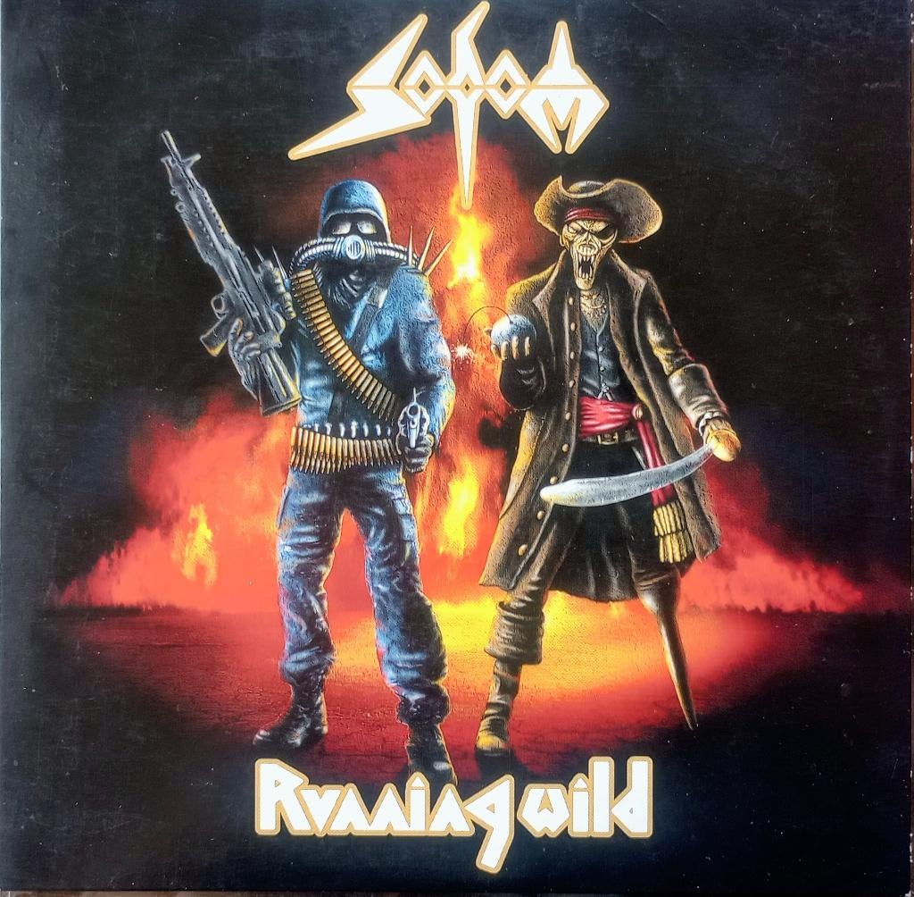 Sodom / Running Wild – Inside My Crosshairs / Warmongers, 2010 - 2019, 7 inch, Single, Ophalen of Verzenden