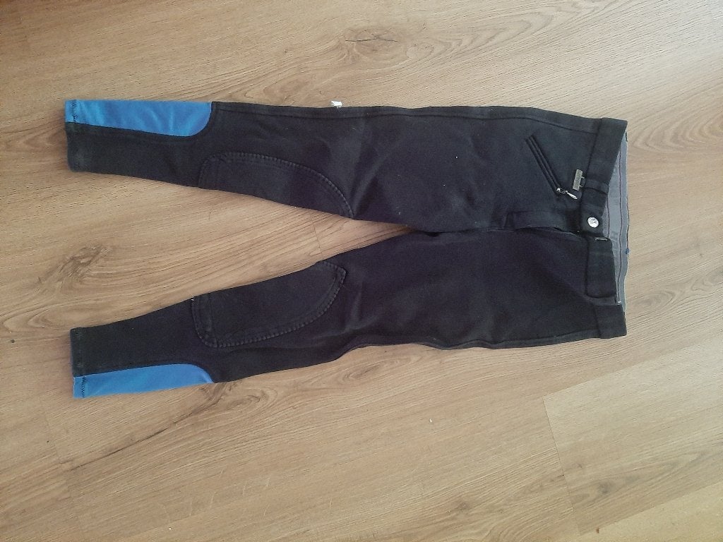 Harry Horse paardrijbroek maat 140 - Blauw, Kinderen en Baby's, Kinderkleding | Maat 140, Gebruikt, Ophalen, Broek, Harry Horse