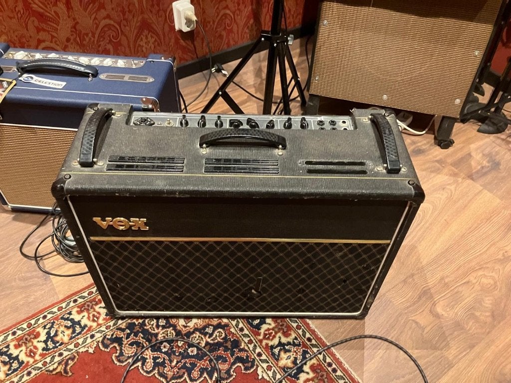 George kooijman Vox AC 30  1967-1972, Muziek en Instrumenten, Versterkers | Bas en Gitaar, Ophalen, Zo goed als nieuw, Gitaar