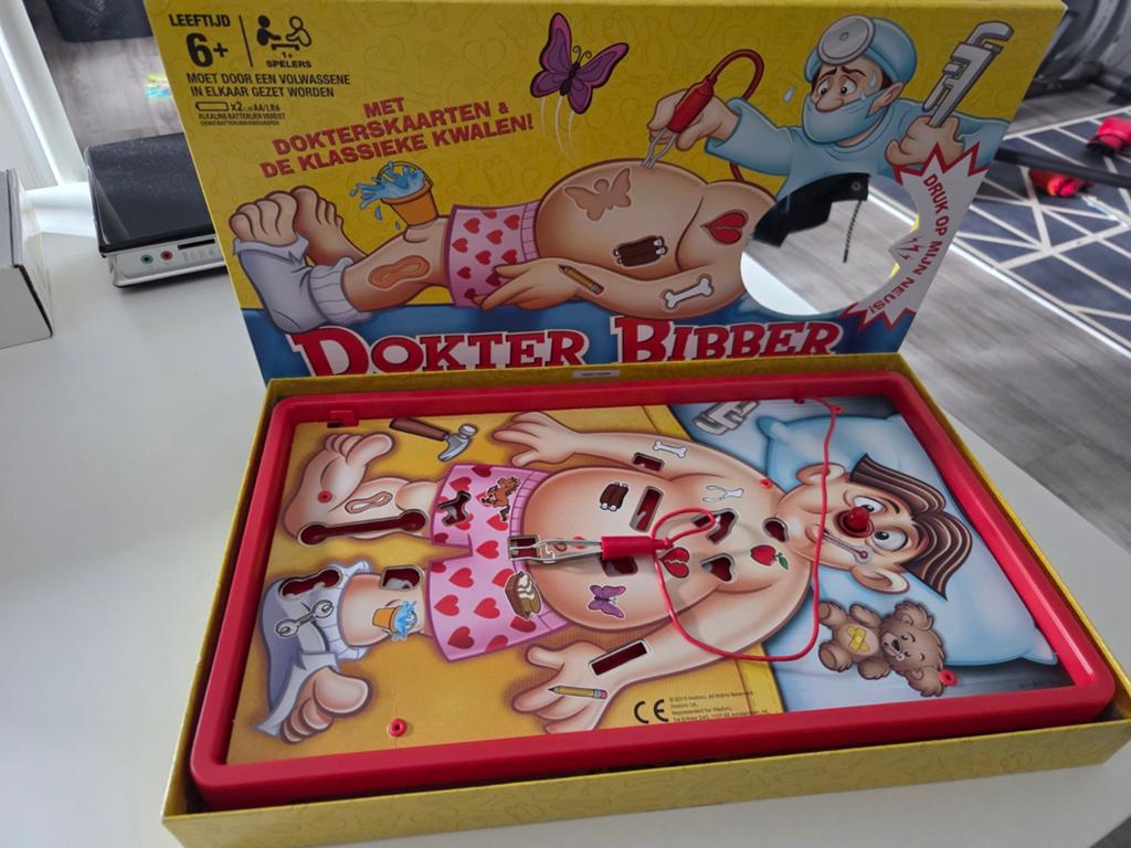 Dokter Bibber spel - Werkt nog prima!, Een of twee spelers, Ophalen, Gebruikt