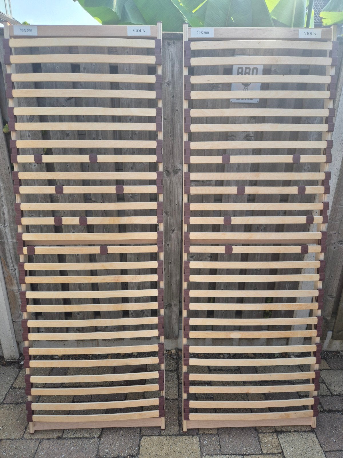 lattenbodem 2x 70x200, Ophalen, Zo goed als nieuw, Eenpersoons, 70 cm of minder