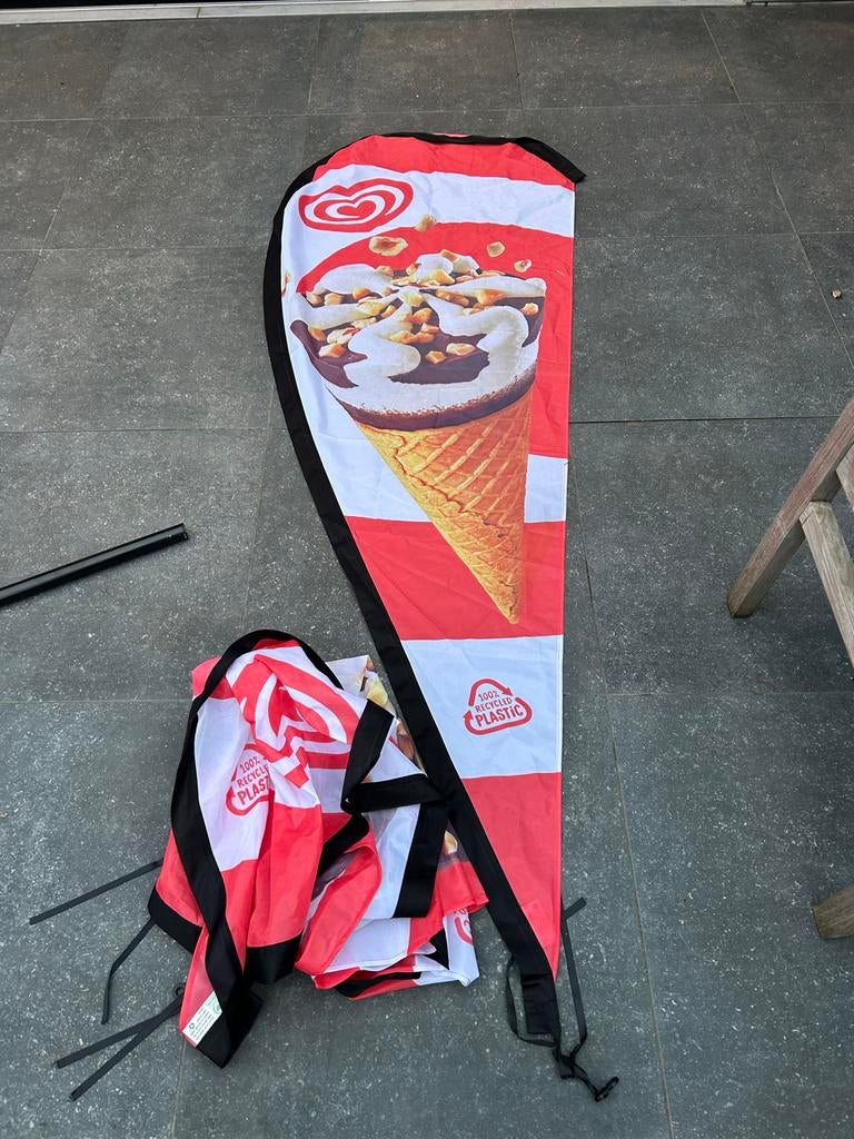 3 ola beach vlaggen nieuw, Ophalen, Nieuw, Gebruiksvoorwerp