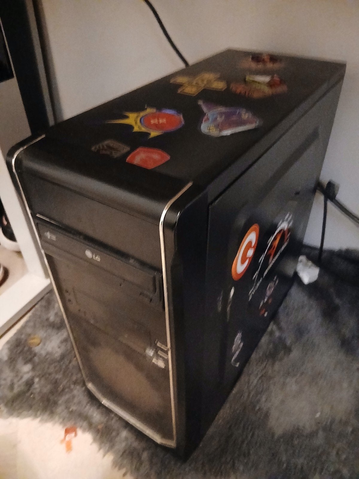 Complete Gaming PC Set: Monitor, PC, Toetsenbord & Muis, Full HD, Samsung, 60 Hz of minder, Ophalen