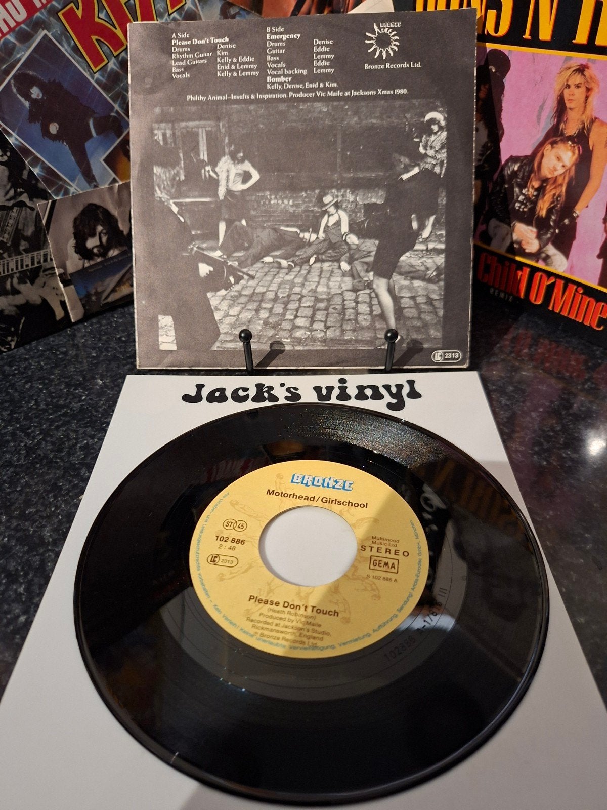 Motorhead/Girlschool - Please Don't Touch 1981, Hard Rock, 7 inch, Ophalen of Verzenden, Overige typen
