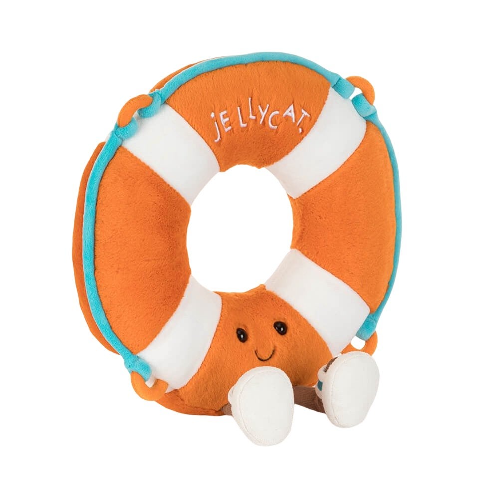 Jellycat Amuseables Life Ring, Oranje, Jellycat, Overige karakters, Overige typen