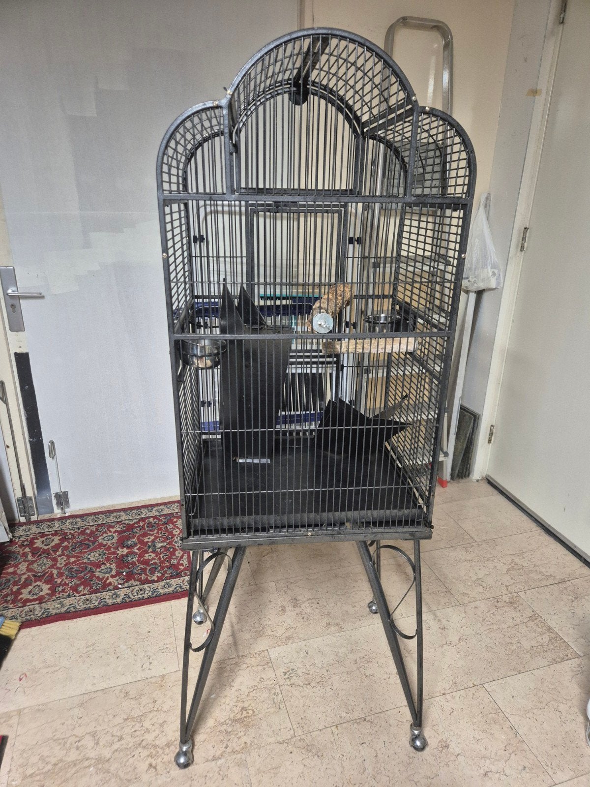 Papagaaienkooi of vogelkooi, Dieren en Toebehoren, Vogels | Hokken en Kooien, Ophalen, Zo goed als nieuw, Vogelkooi