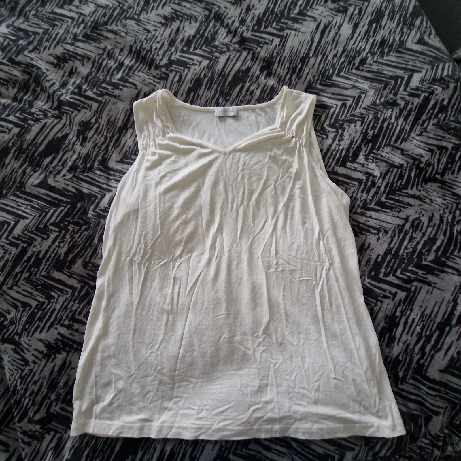 TE KOOP MOOIE DAMES TOP GERMAINE MAAT 50, Ophalen of Verzenden, Zo goed als nieuw, Maat 46/48 (XL) of groter, Zonder mouw