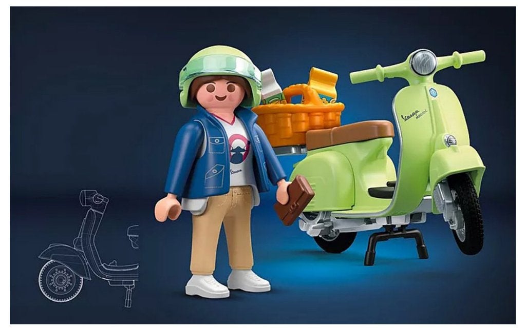 PLAYMOBIL 71621 Vespa 150 Sprint Veloce 1969; 20 delig, Complete set, Voertuig, Nieuw, Ophalen of Verzenden