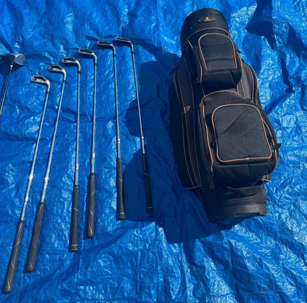 Complete Golfset Penn met tas, Ophalen of Verzenden, Gebruikt, Set, Overige merken