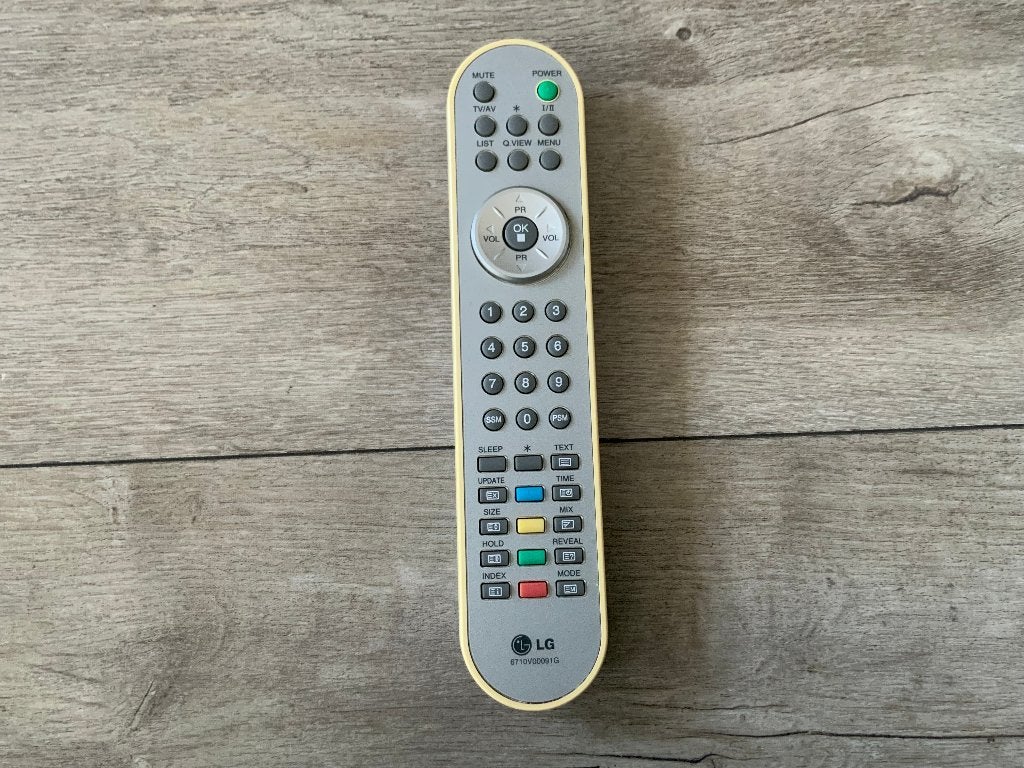LG 6710T00022D Remote Control - Afstandsbediening, Ophalen of Verzenden, Zo goed als nieuw, Origineel