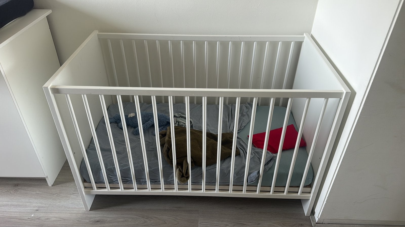 Ledikant + commode, Ophalen, Gebruikt, Ledikant