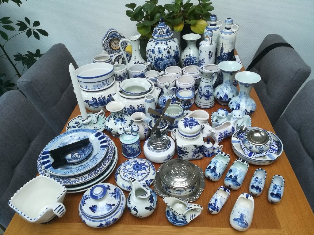 Delfts blauw, Ophalen