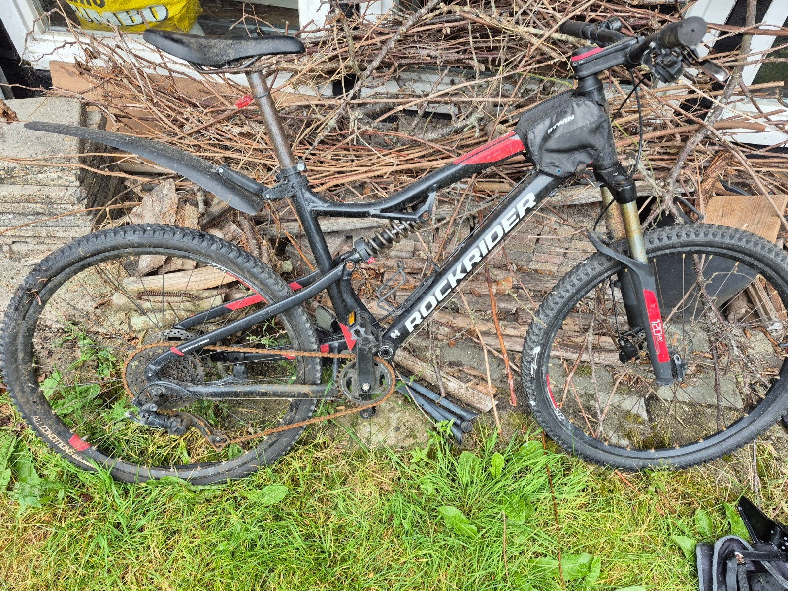 Rockrider opknapper, Fietsen en Brommers, Minder dan 45 cm, Ophalen, Gebruikt, Overige merken