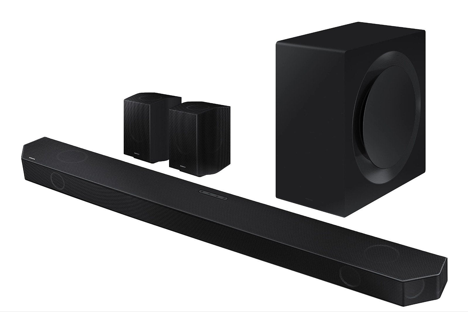 Samsung HW-Q990B Soundbar met Subwoofer en Achterspeakers, Zo goed als nieuw, Surroundset, Bluetooth, Ophalen