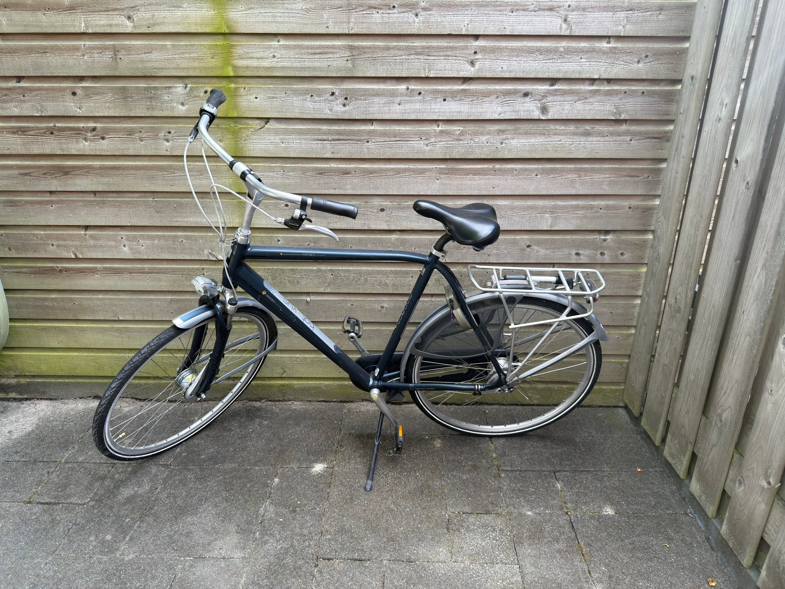 Batavus Monaco 28 inch herenfiets, Ophalen, Gebruikt, Velgrem, Versnellingen