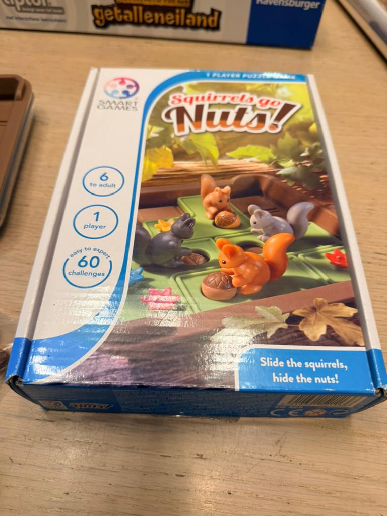 Squirrels go nuts ! Smartgames zgan, Ophalen of Verzenden, Zo goed als nieuw