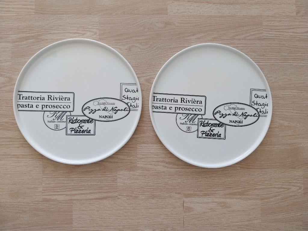 Pizzaborden Riviera Maison, Ophalen, Zo goed als nieuw, Bord(en), Overige stijlen