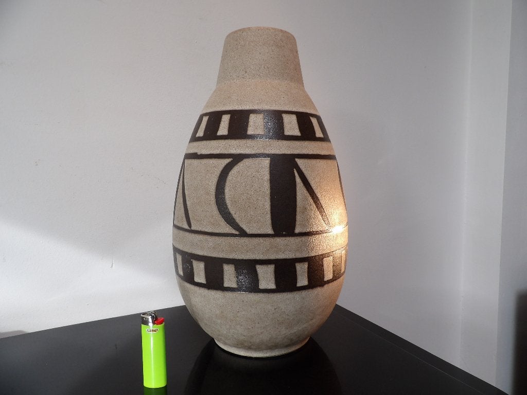 Grote zeldzame Seventies Scheurich vaas, model 545, Ophalen of Verzenden