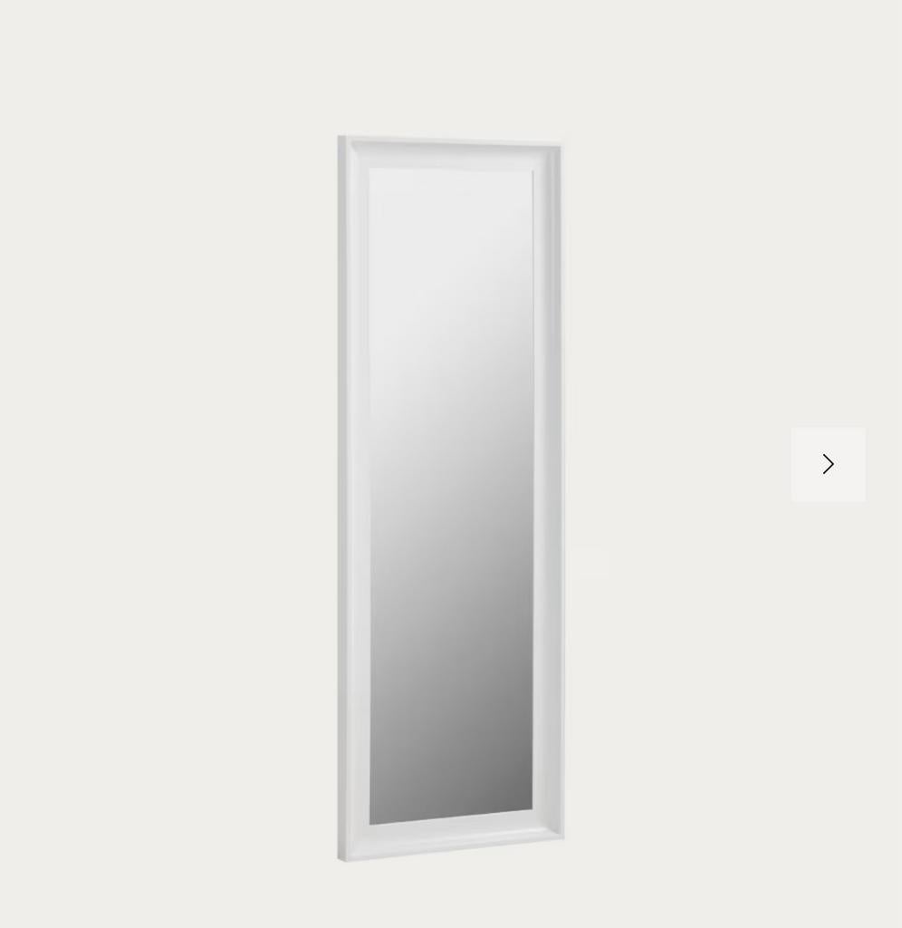 Kave Home wandspiegel, wit, nieuw in doos, Ophalen, Minder dan 50 cm, Nieuw, 150 tot 200 cm