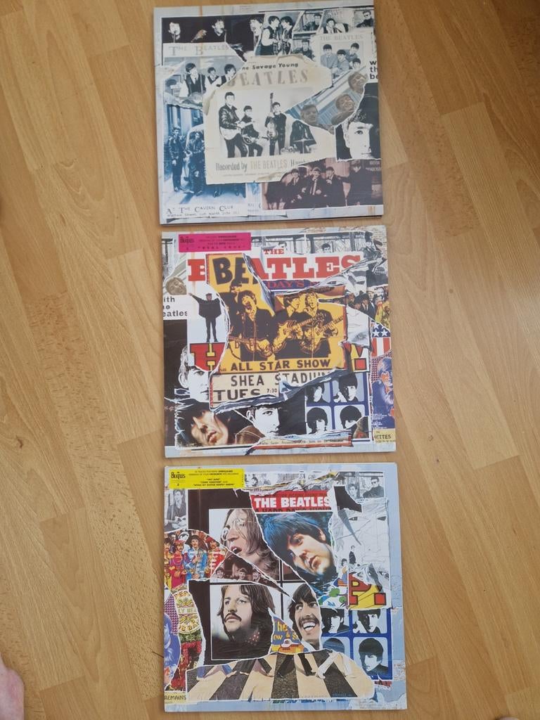 The Beatles Anthology 1, 2 & 3 Vinyl Boxset, Ophalen of Verzenden, 1990 - 1999, Zo goed als nieuw, 12 inch