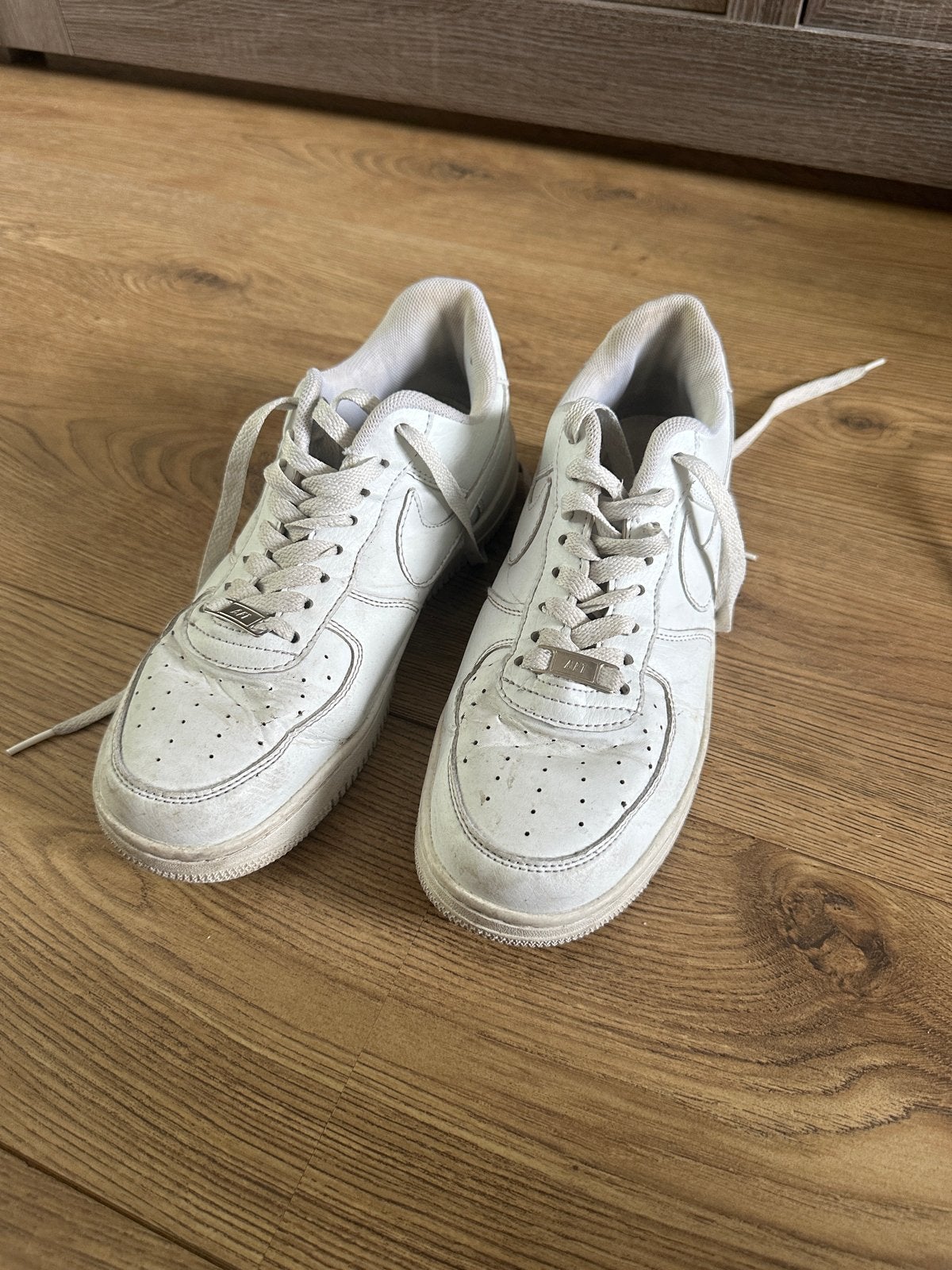 Nike Air Force 1 sneakers - Maat 40, Kleding | Heren, Ophalen of Verzenden, Gedragen, Wit, Sneakers of Gympen