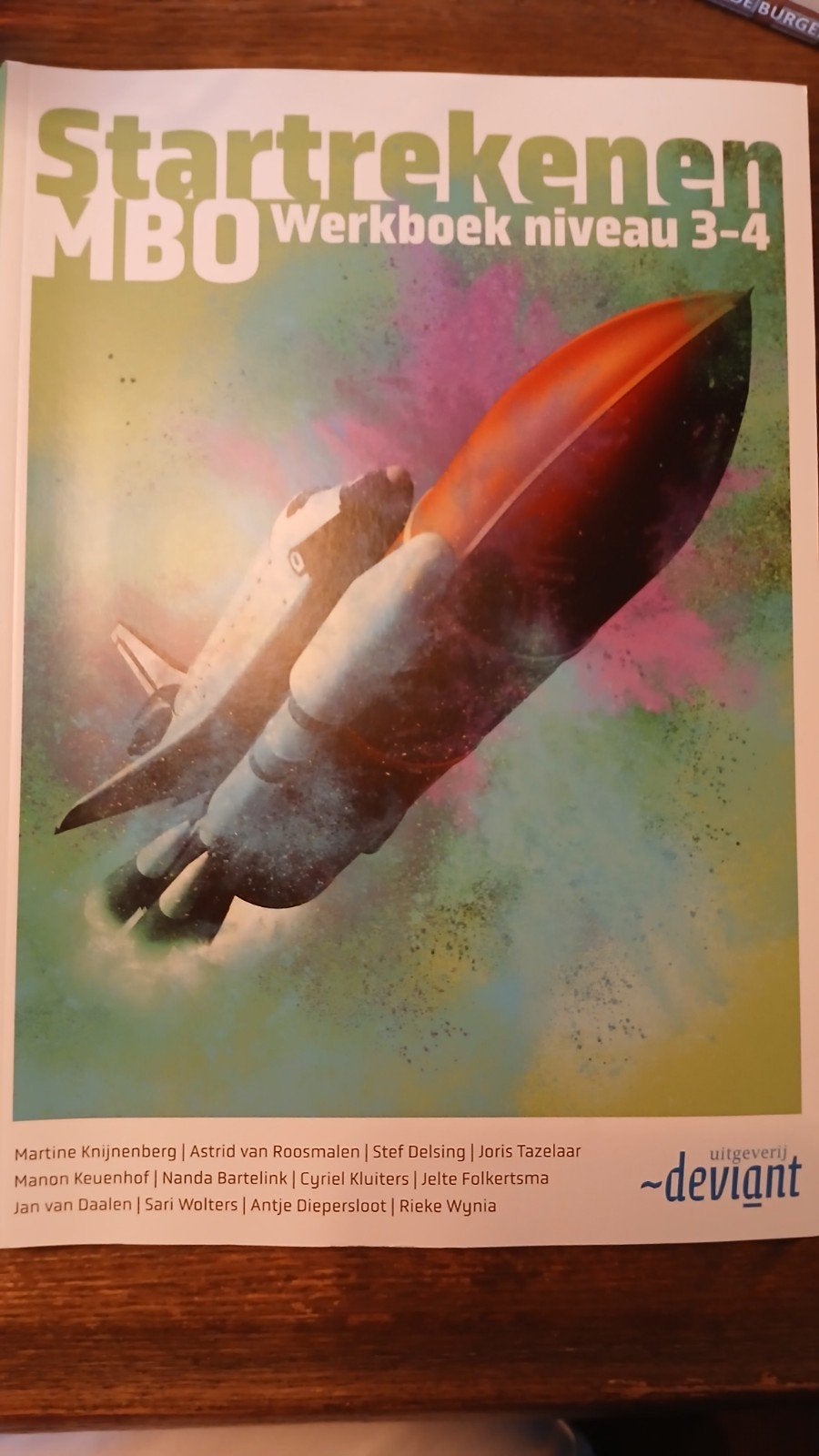 Studiereader Startrekenen MBO niv. 3-4 ECK, Jelte Folkertsma, Ophalen of Verzenden, Zo goed als nieuw, Nederlands