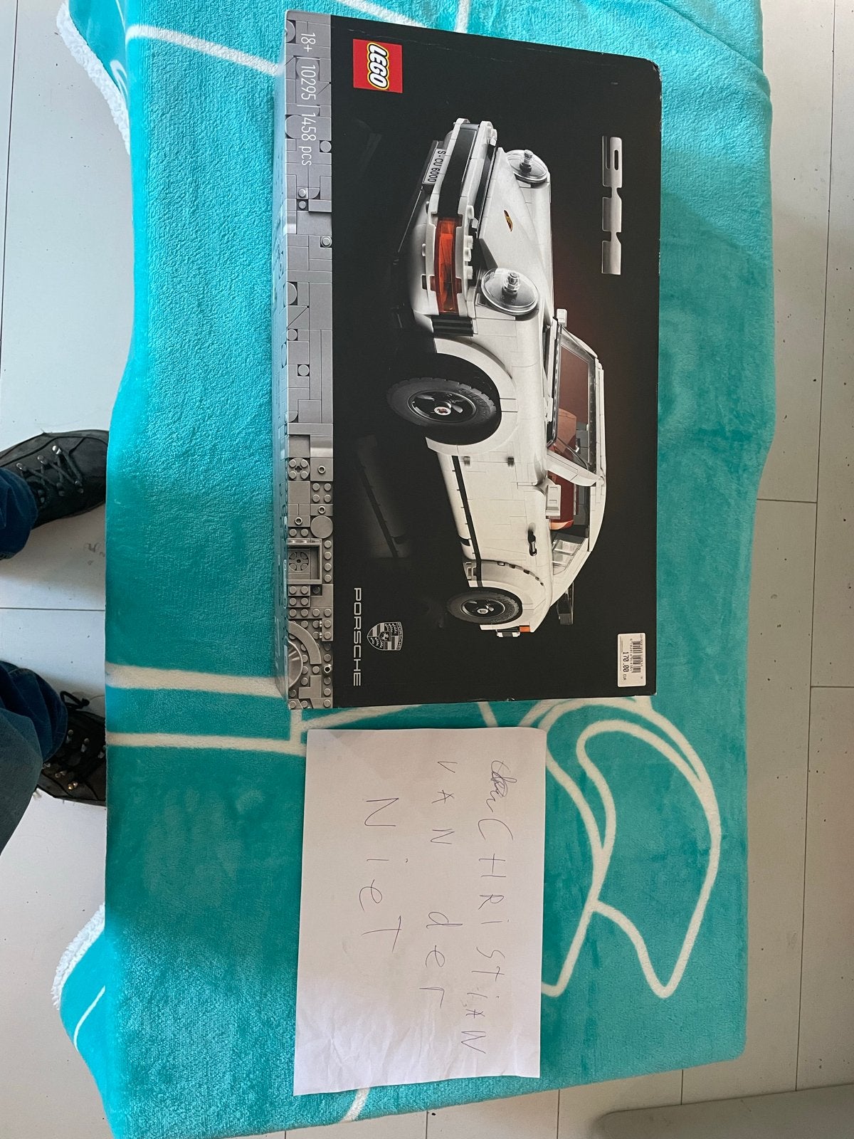 Lego 10295 Porsche 911 - Doos beschadigd, Ophalen of Verzenden, Nieuw, Lego