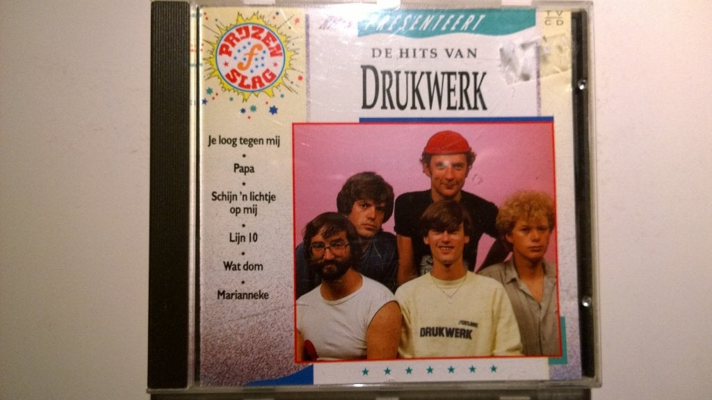 Drukwerk - De Hits Van Drukwerk, Ophalen of Verzenden, Zo goed als nieuw, Levenslied of Smartlap