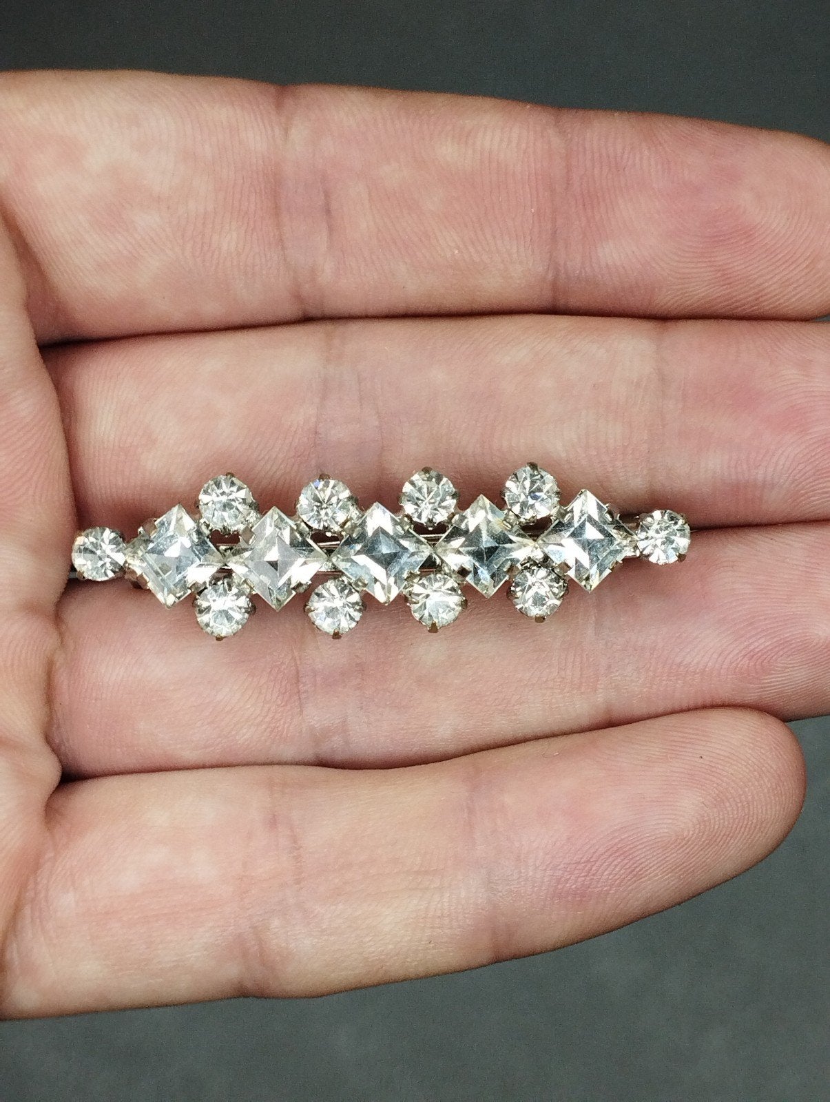 Zeldzame, prachtige vintage broche, Sieraden, Tassen en Uiterlijk, Piercings, Ophalen of Verzenden, Zo goed als nieuw, Staal, Oor- of Traguspiercing