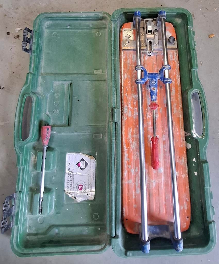 Rubi tegelsnijder TS-50, Ophalen