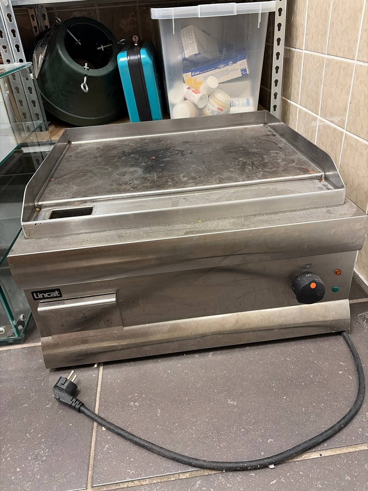 Lincat elektrische bakplaat - Professionele grill, Ophalen, Gebruikt, Minder dan 85 cm, 60 cm of meer