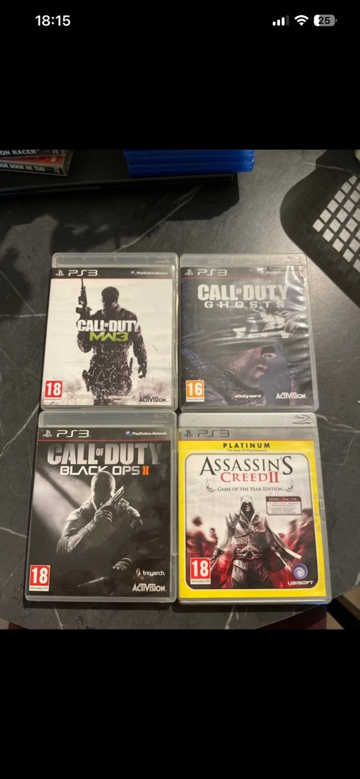 PS3 gevechtsspellen, 1 speler, Ophalen of Verzenden, Zo goed als nieuw, Vanaf 3 jaar