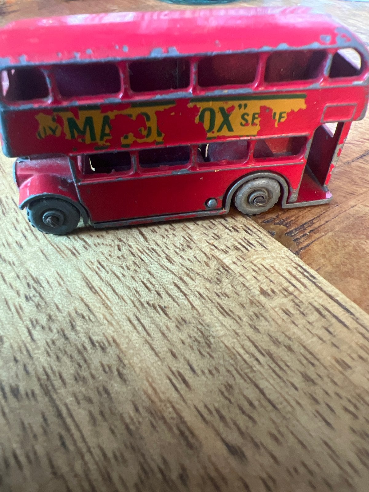 Vintage Matchbox Lesney Bus No. 5 - Made in England, Ophalen of Verzenden, Gebruikt