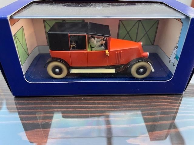 Kuifje auto. Nr. 46 met certificaat Bieden vanaf 20€, Ophalen of Verzenden, Kuifje, Zo goed als nieuw, Beeldje of Figuurtje