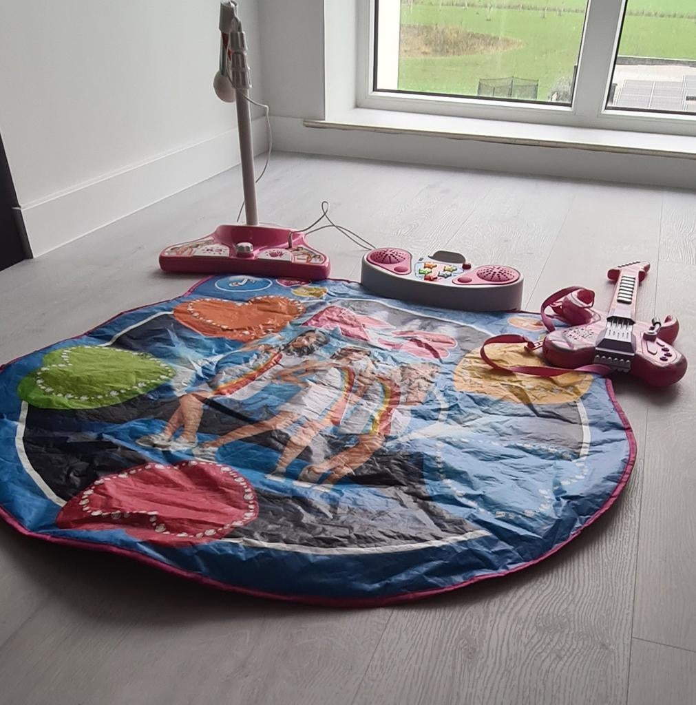 K3 Dansmat met Microfoon en Gitaar, Ophalen of Verzenden, Zo goed als nieuw, Meisje
