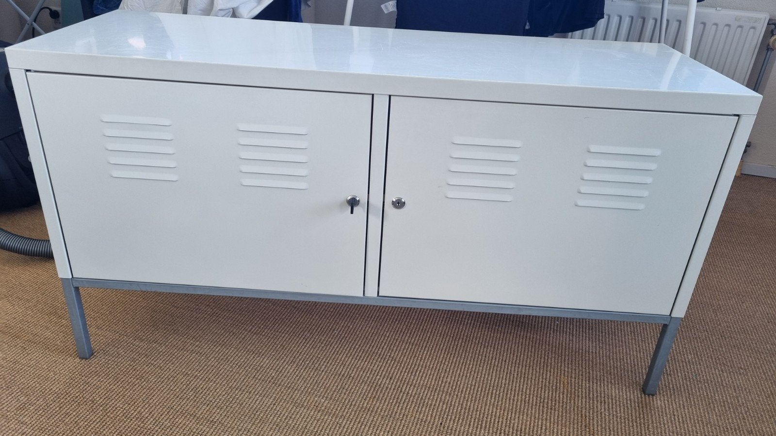 Ikea PS (locker) kast, wit, Ophalen, Gebruikt