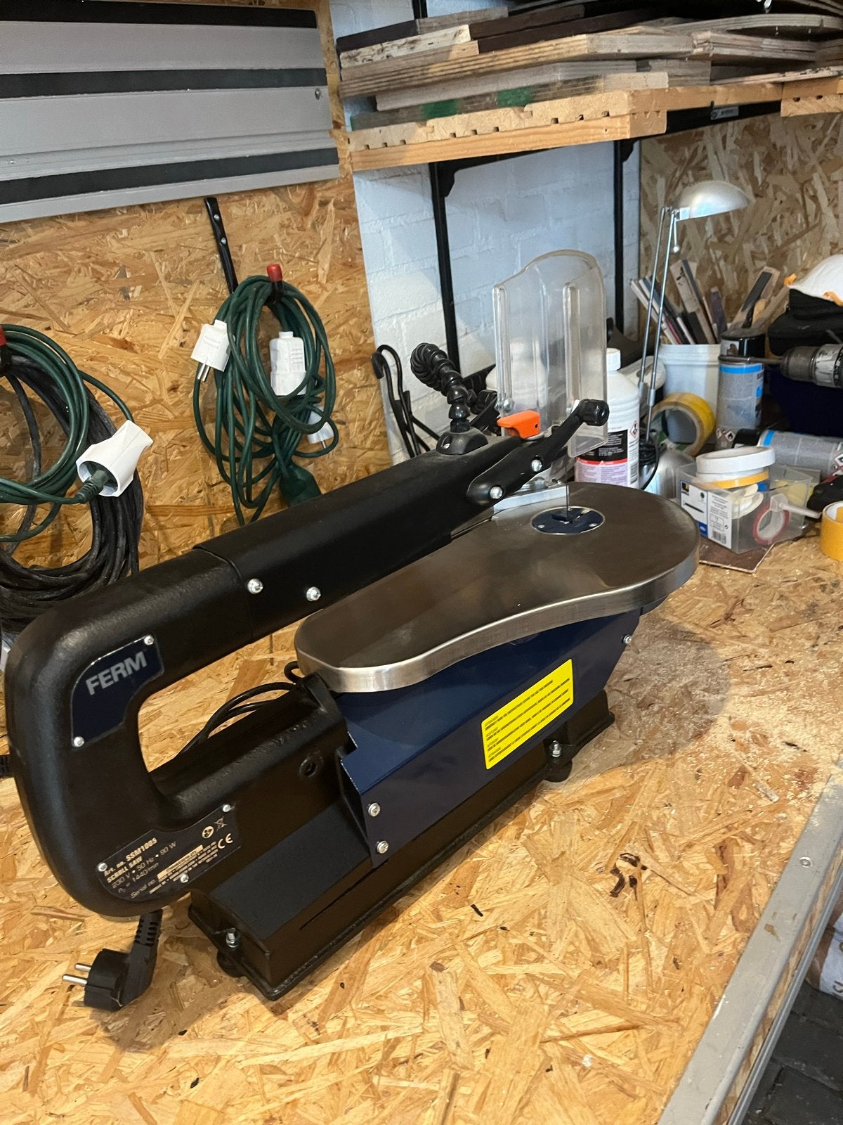 Figuur zaag, Ophalen, Zo goed als nieuw, 1200 watt of meer, 70 mm of meer