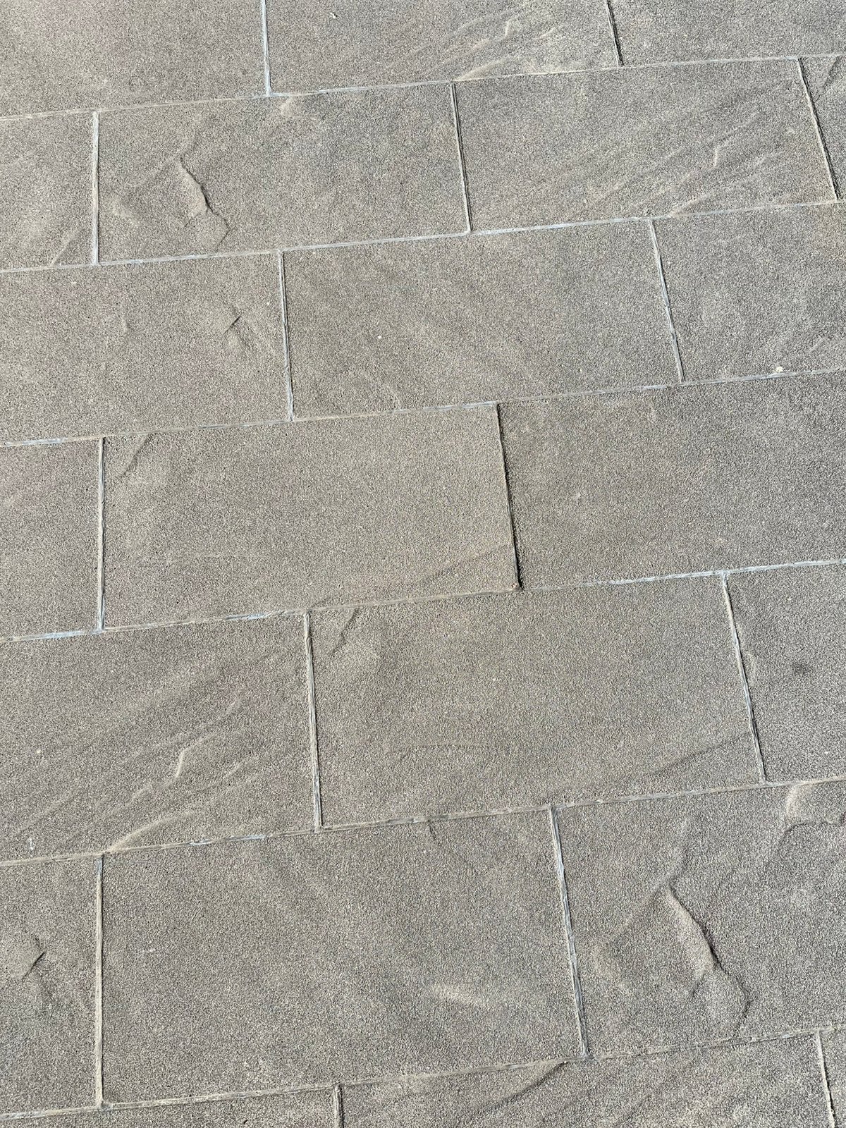 Antraciet terras/ tuintegels 60x30x6 cm - 16 stuks, Tuin en Terras, Ophalen, Gebruikt, Beton, Terrastegels