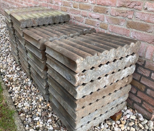 betonnen palissade 30 stuks, Ophalen, Gebruikt, 25 tot 50 cm, Overige typen