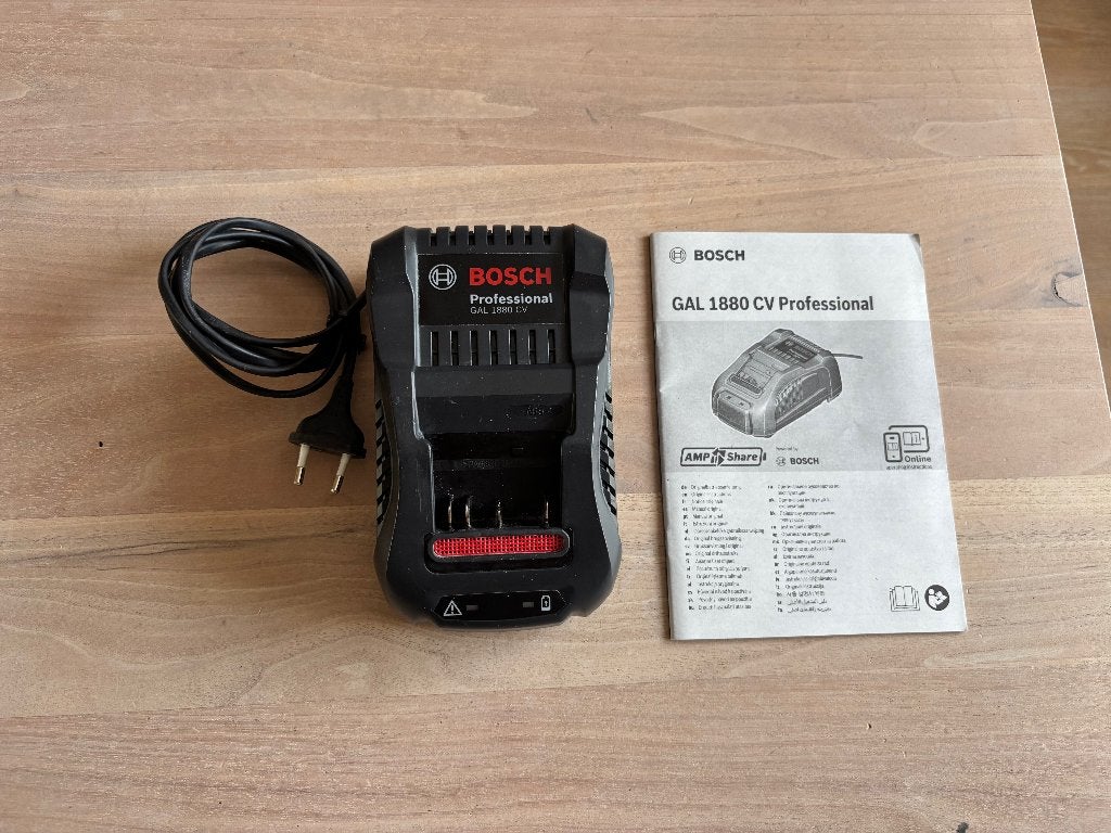 Bosch Professional GAL 1880 CV snellader voor 18v accu's, Ophalen of Verzenden