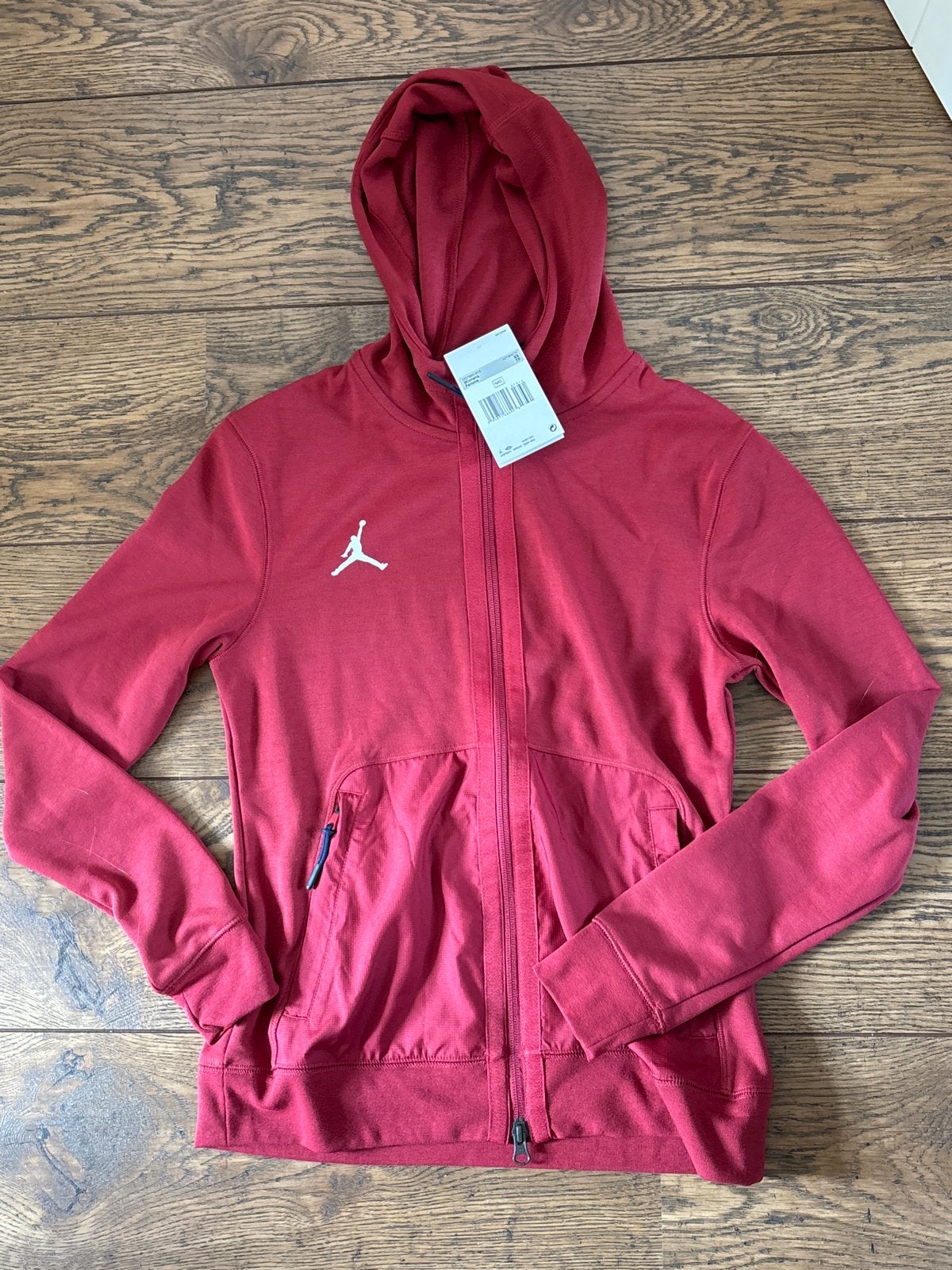 Jordan Hoodie Rood - Nieuw met kaartjes XS, Ophalen of Verzenden, Nieuw, Maat 34 (XS) of kleiner, Rood